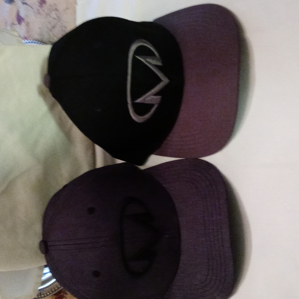 Unknown M log I lot of 2 Baseball Caps